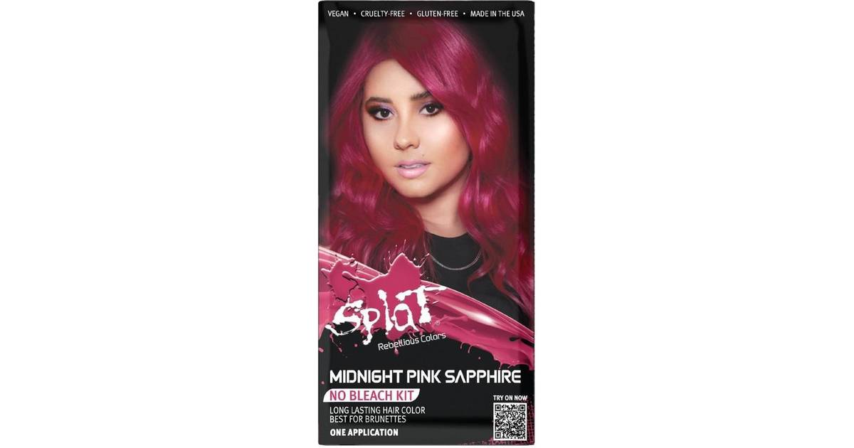 6. Splat Rebellious Colors Complete Hair Color Kit in Blue Envy and Silver Stars - wide 8